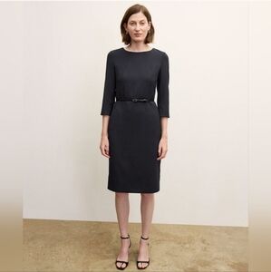 MM. Lafleur New York Etsuko 3/4 Length Sleeve Little Black Dress - 0